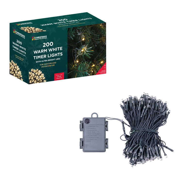 Christmas 1990cm LED Indoor / Outdoor String Lights Wayfair